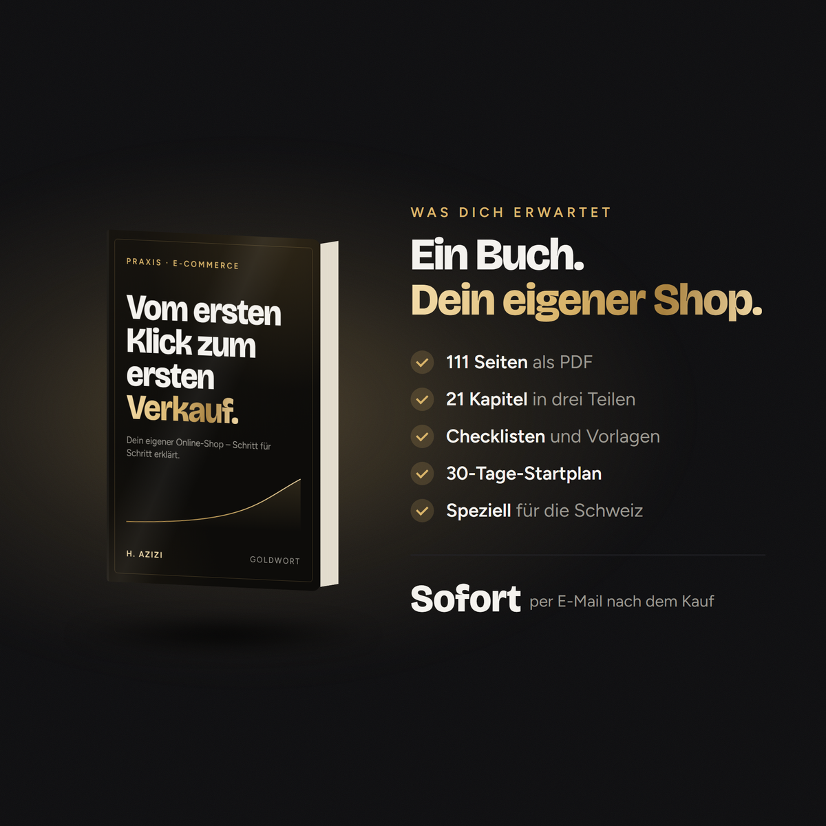 Vom ersten Klick zum ersten Verkauf – E-Book | Goldwort